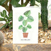Load image into Gallery viewer, Swiss Cheese Plant Greeting Card - Plantila
