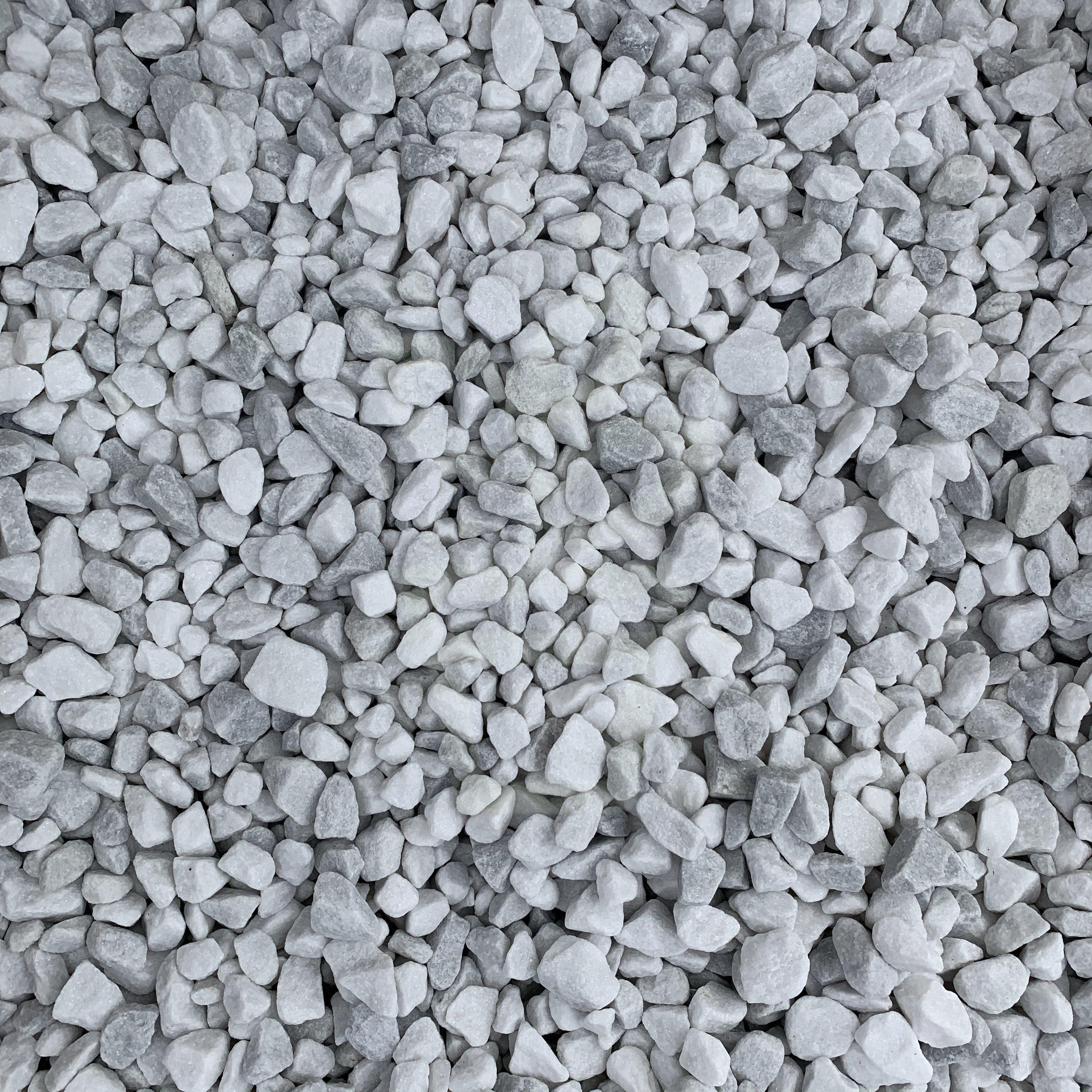 White Spar Stones 25kg Bag - Plantila
