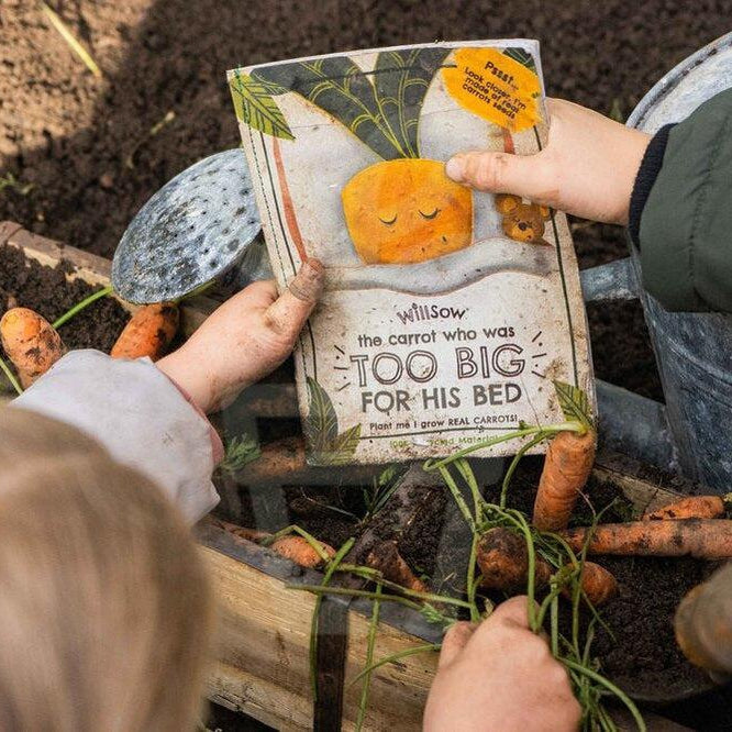 Willsow Plantable Childrens Book - Lettuce - Plantila