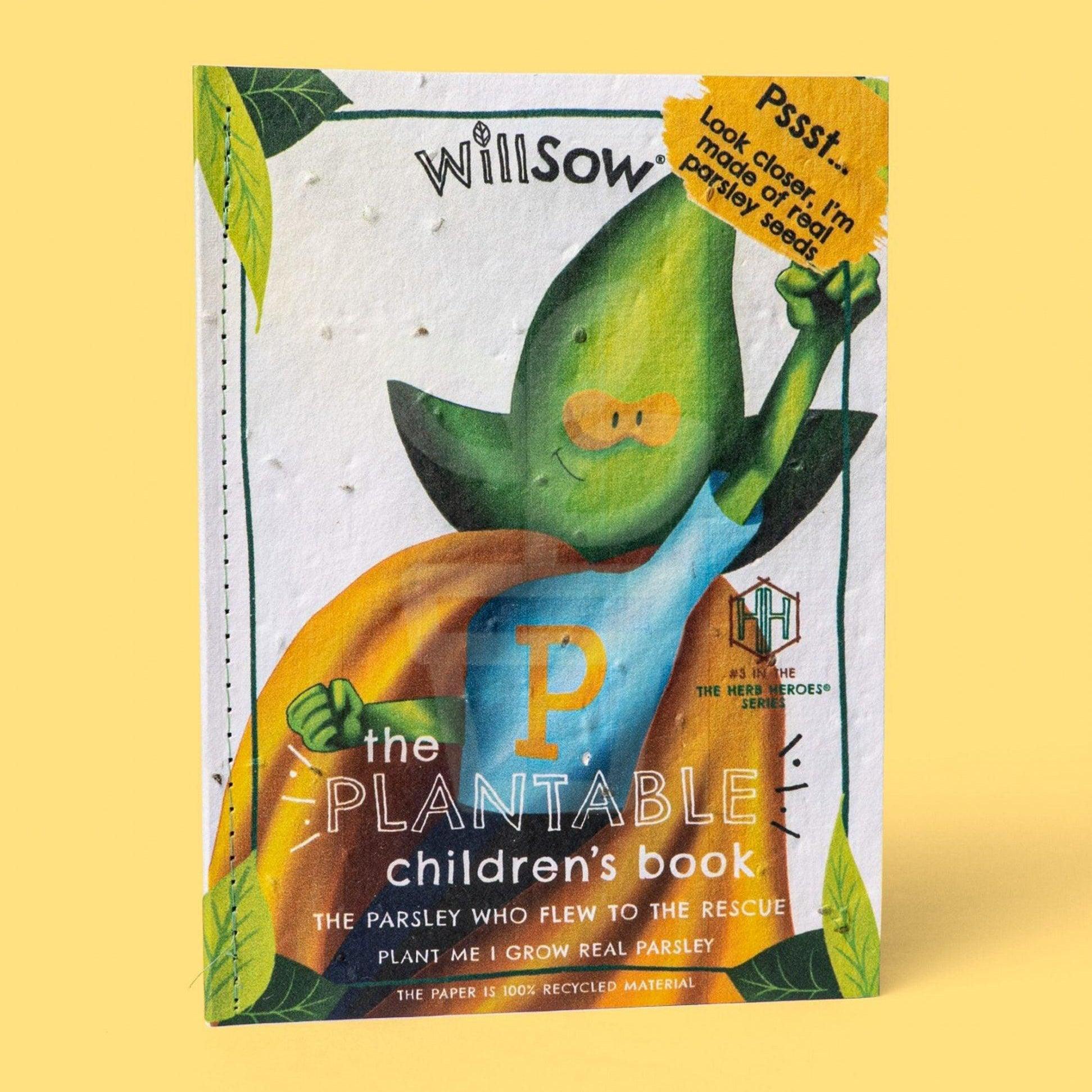 Willsow Plantable Childrens Book - Parsley - Plantila